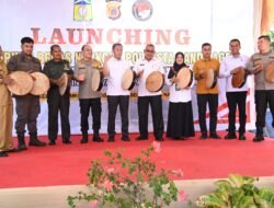 Pj Bupati Aceh Besar Hadiri Launching KBN Polresta Banda Aceh di Gampong Pasie Lubuk