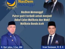 DPD Partai NasDem Kota Buka Pendaftaran Calon Walikota