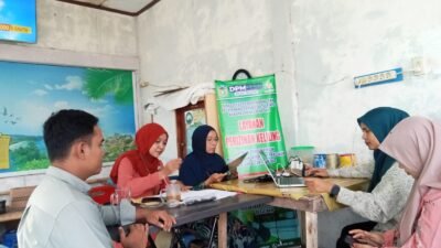 Pelayanan izin keliling bertempat di cafe Energi Bahari pulo nasi Kecamatan Pulo Aceh Kabupaten Aceh Besar