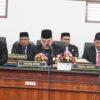 Rapat Paripurna DPRK Aceh Besar Dengan Agenda Pengumuman Penetapan Pasangan Bupati – Wakil Bupati Aceh Besar Terpilih