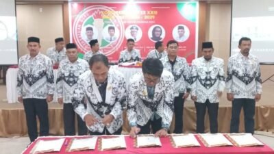 Almunzir Terpilih Kembali Pimpin PGRI Aceh Periode 2024-2029